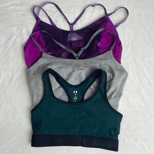 Old Navy & Under Armour Sports Bras (Size Small) | Activewear Bundle
